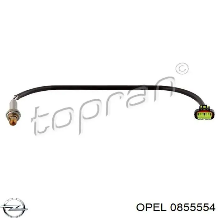 Лямбдазонд, датчик кислорода после катализатора Opel 0855554 цена, от 45.92 USD