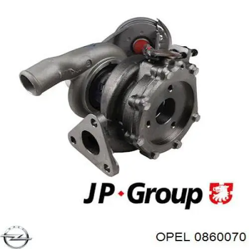 0860070 Opel Турбонаддув