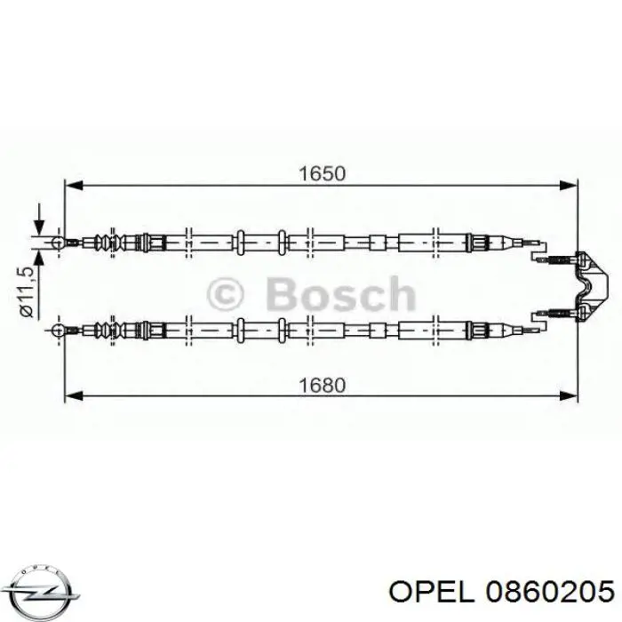 Шланг/патрубок интеркуллера Opel 0860196 цена, от 21.14 USD