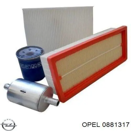 Фильтр тонкой очистки топлива Opel 0881317 цена, от 30.98 USD