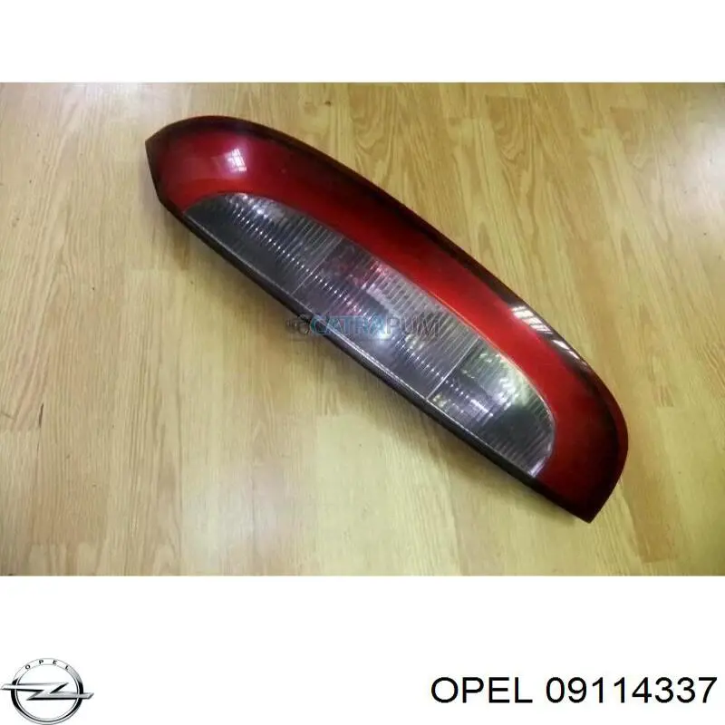 09114337 Opel фонарь задний правый