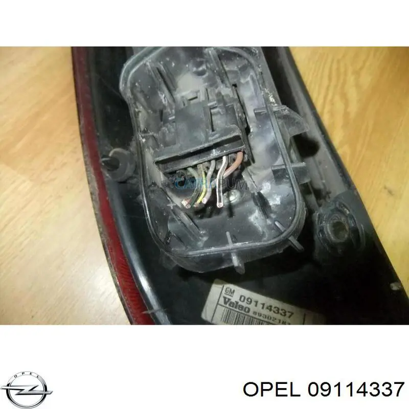 Фонарь задний правый Opel 09114337 цена, от 14.06 USD