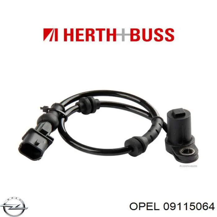 Купить 09115064 Opel Датчик АБС (ABS) передний
