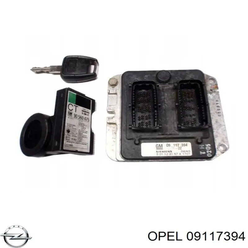 ЭБУ двигателем Opel 9117394 цена, от 84.75 USD