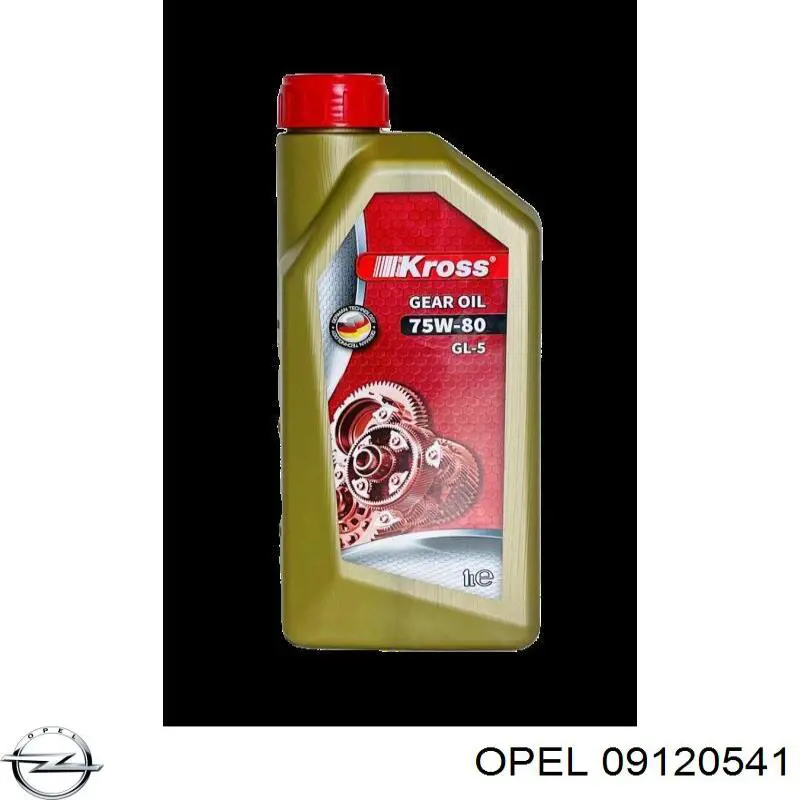 Масло трансмиссионное Opel 09120541 цена, от 25.11 USD