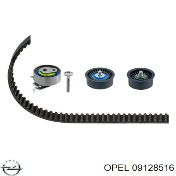 09128516 Opel Ролик натяжителя ремня ГРМ