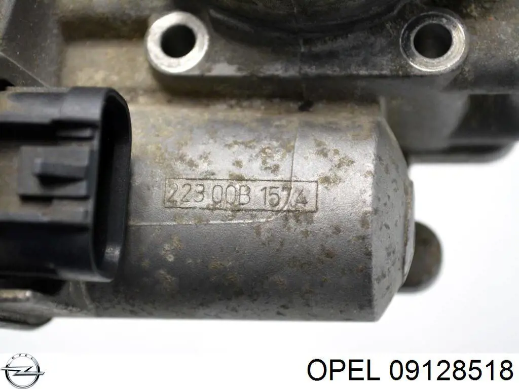 Заслонка воздушная Opel 09128518