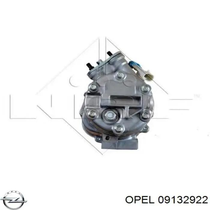 Купить 09132922 Opel Компрессор климатической установки