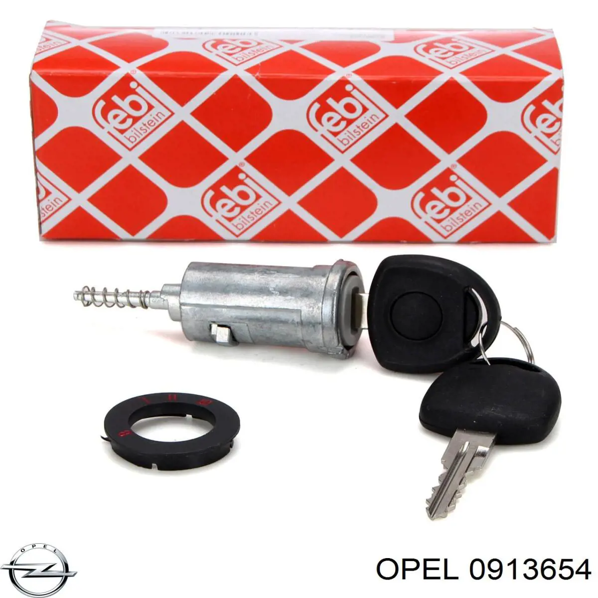 Личинка замка зажигания Opel 0913654 цена, от 206.64 USD