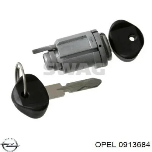 Личинка замка зажигания Opel 0913684