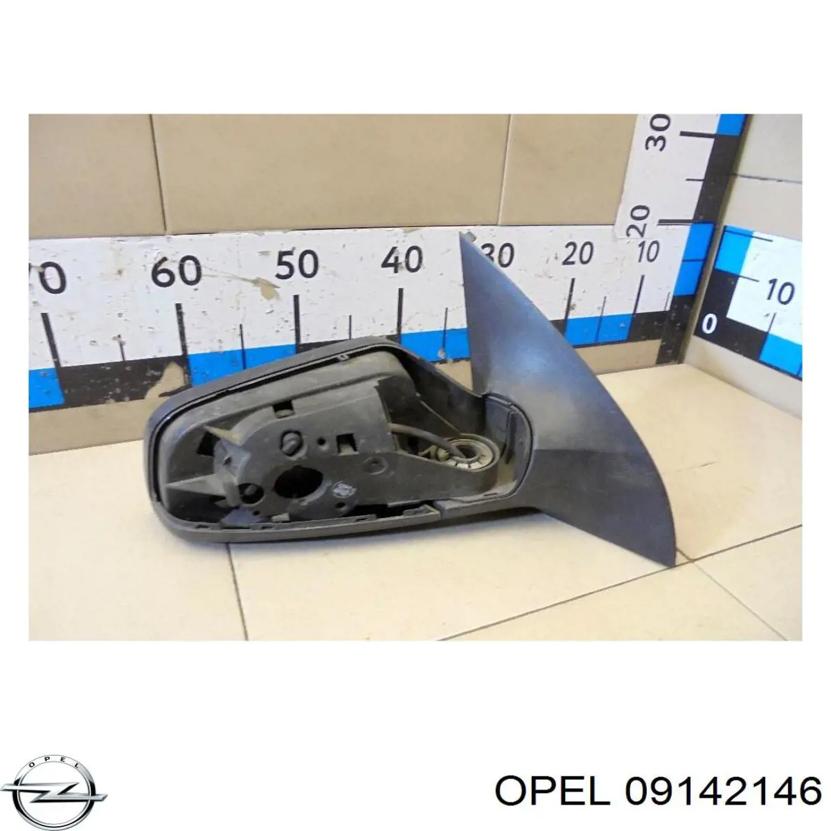 09142146 Opel Зеркало заднего вида правое