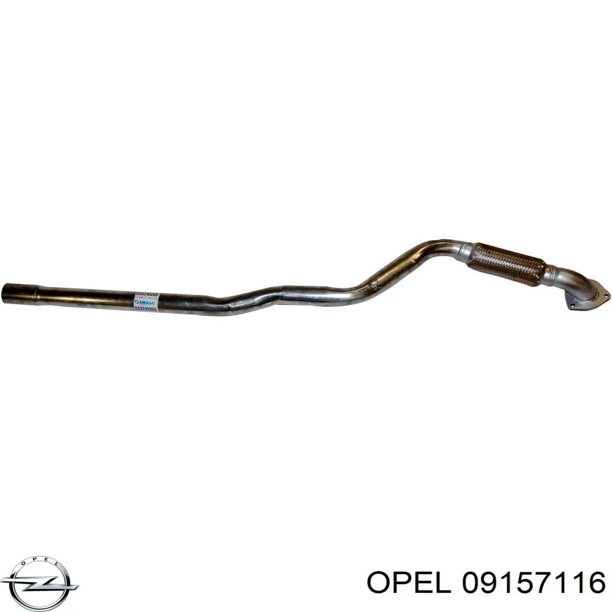 09157116 Opel Гайка шестигранная ступицы