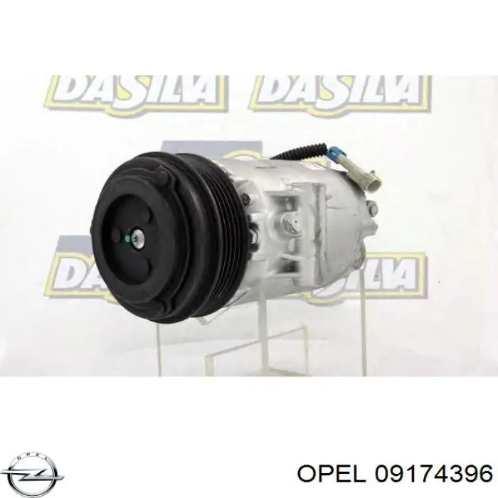 09174396 Opel compressor de aparelho de ar condicionado