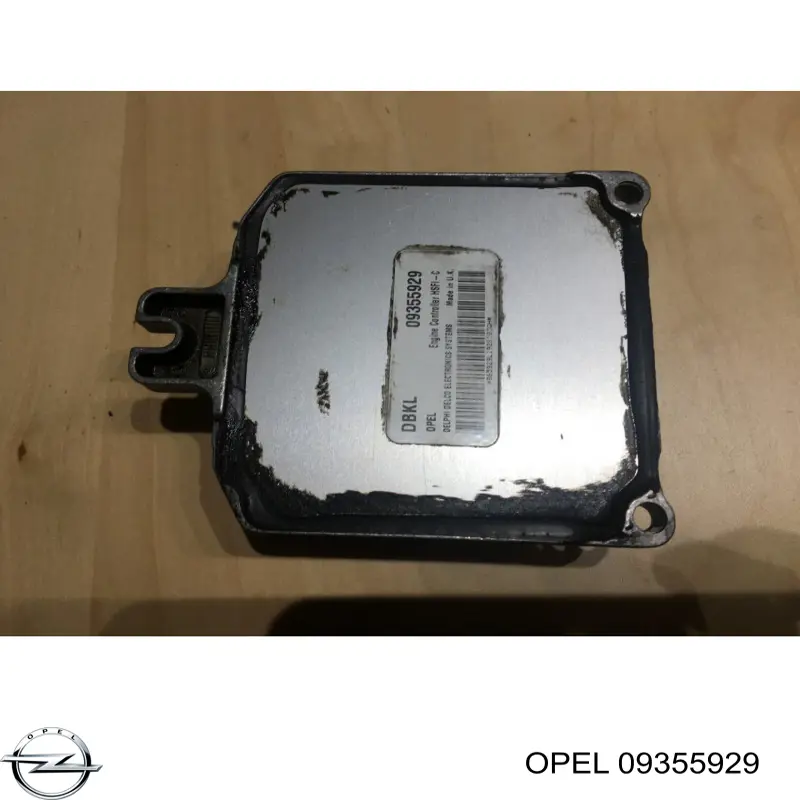 09355929 Opel Мозги двигателя