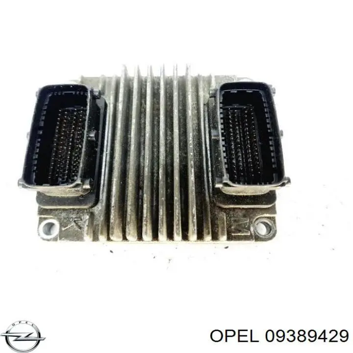 Блок управления двигателем 09389429 Opel