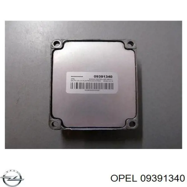 Купить 09391340 Opel Электронный блок управления двигателем