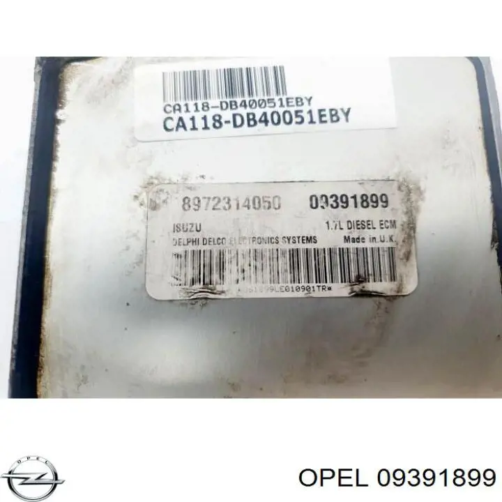 Купить 09391899 Opel 
