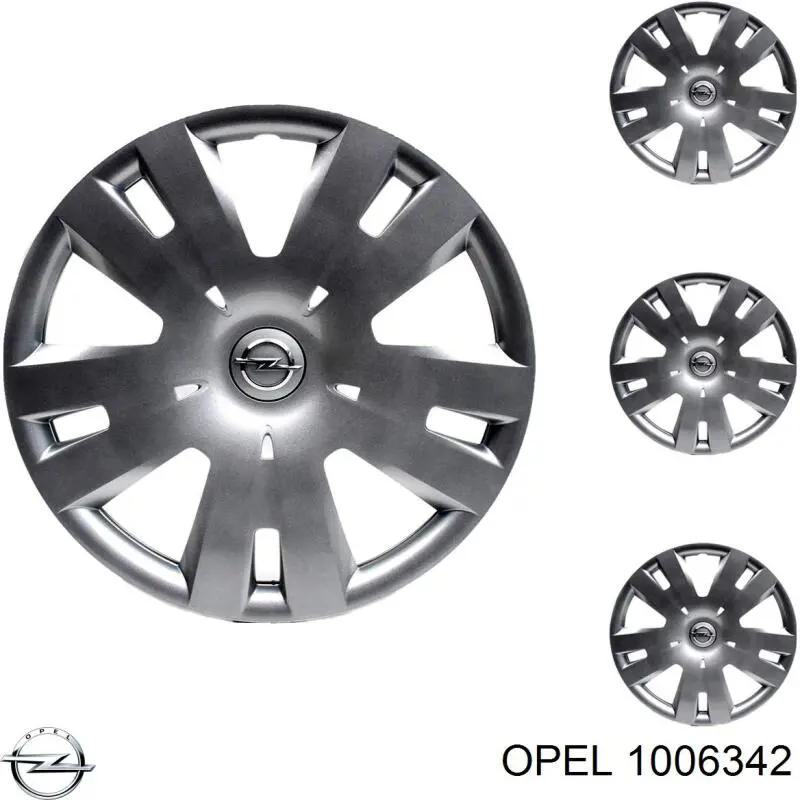  Колпаки Opel Mokka 1