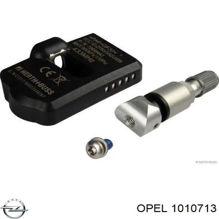 1010713 Opel sensor de pressão de ar nos pneus