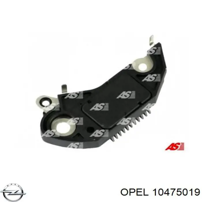 Купить 10475019 Opel Реле регулятор напряжения генератора