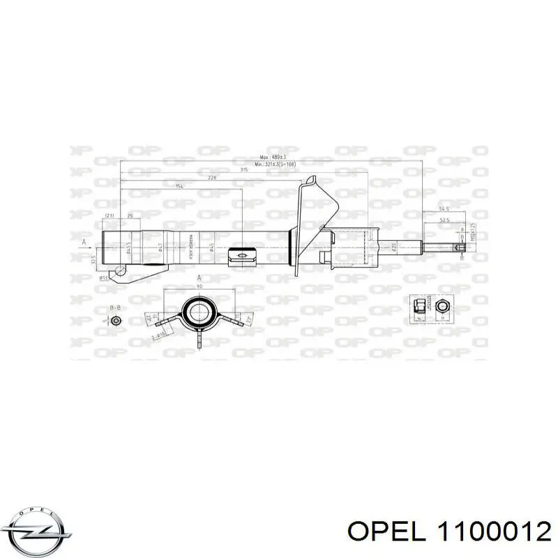  1100012 Opel