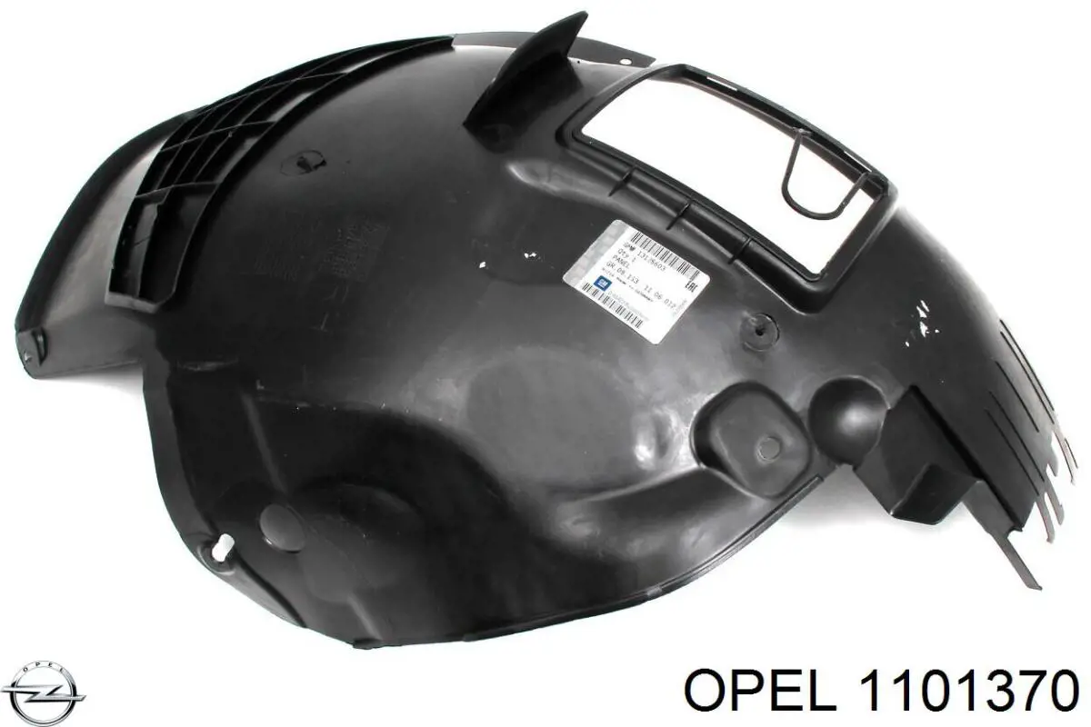 1101370 Opel Подкрылок крыла переднего левый