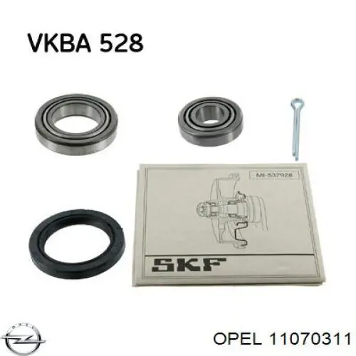 Подшипник ступицы пер/зад Opel 11070311 цена, от 9.46 USD
