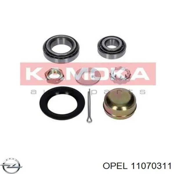 Купить 11070311 Opel Подшипник ступицы передней/задней