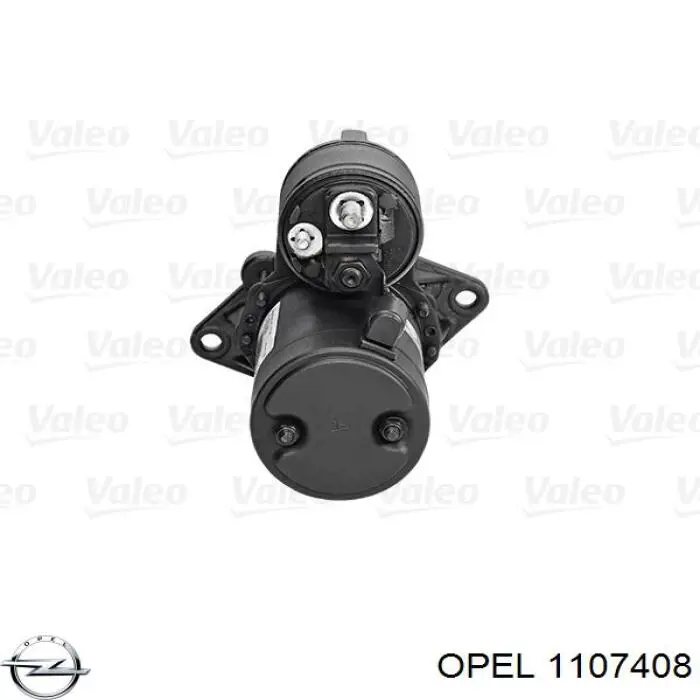 Стартер 1107408 Opel