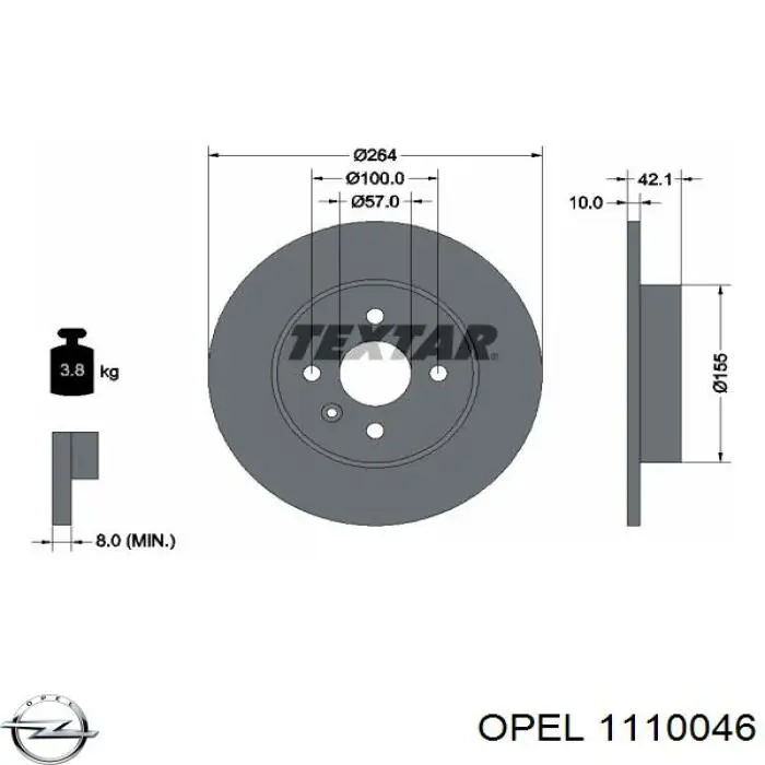  1110046 Opel