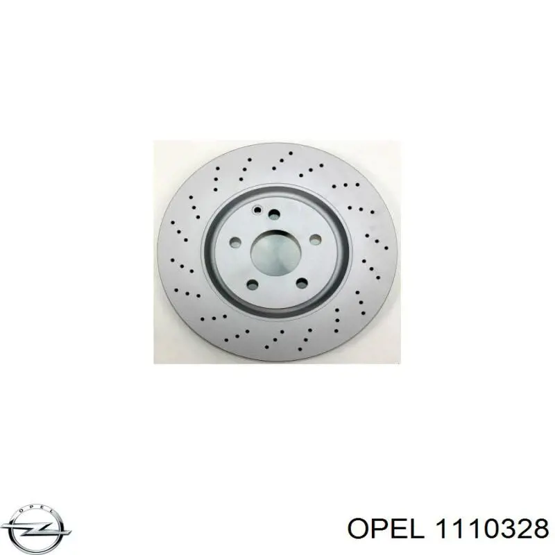 Купить 1110328 Opel Суппорт радиатора правый (монтажная панель крепления фар)