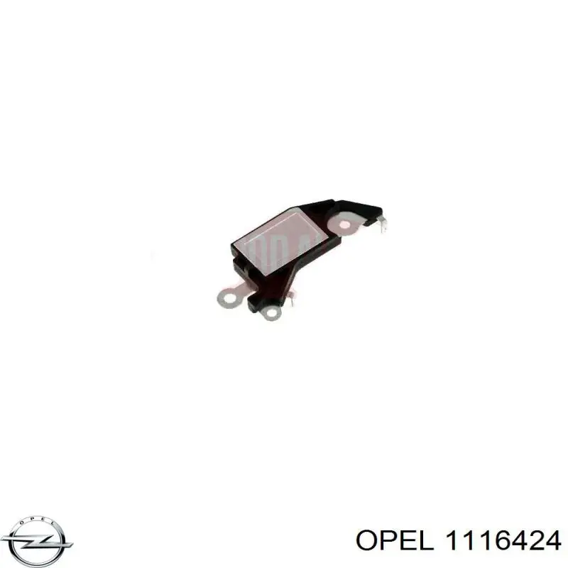 1116424 Opel реле-регулятор генератора (реле зарядки)