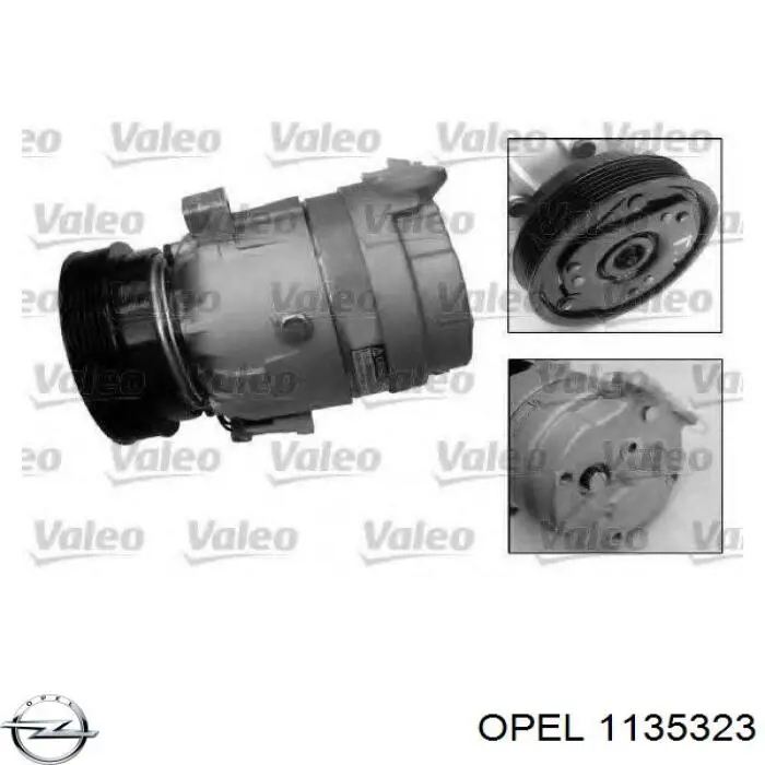 Насос кондиционера Opel 1135323