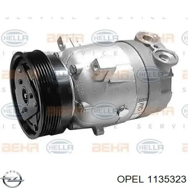 1135323 Opel компрессор кондиционера