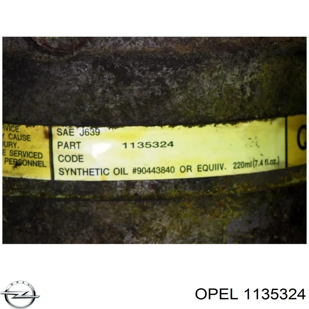 Компрессор системы кондиционирования Opel 1135324 цена, от 63.34 USD