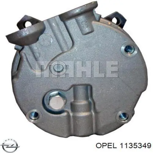 Компрессор кондиционера 1135349 Opel