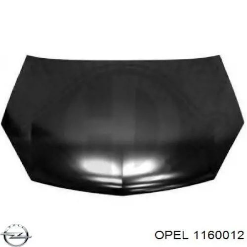 1160012 Opel капот