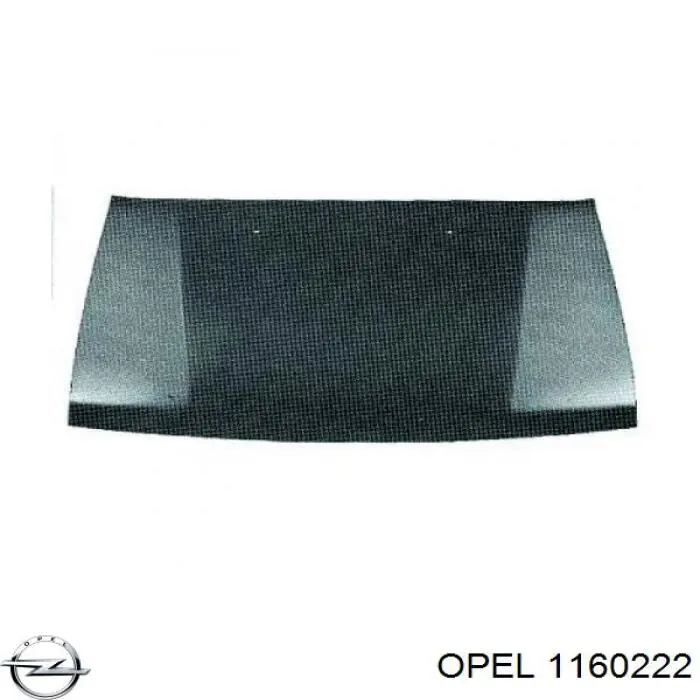 1160222 Opel capota