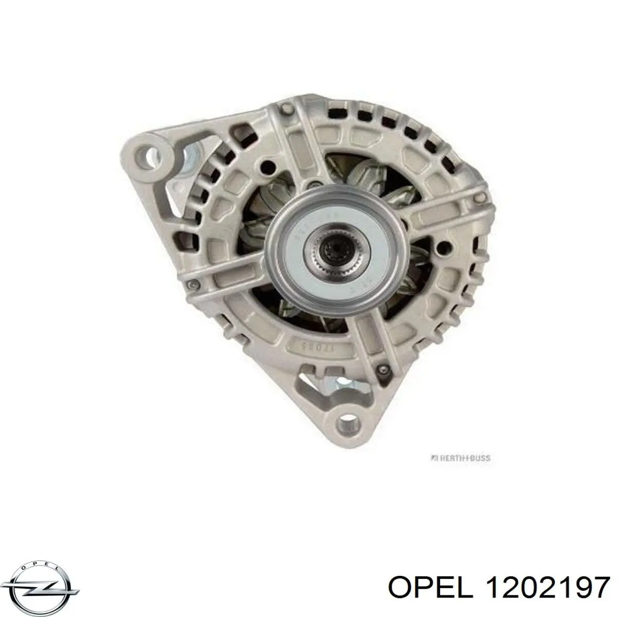 Генератор 13284408 Opel