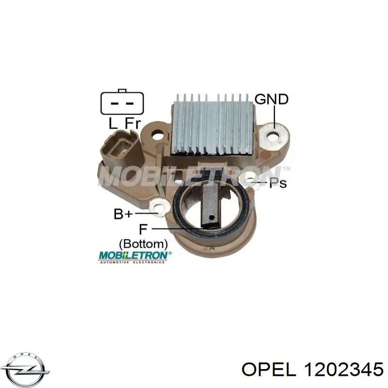 Генератор 1202345 Opel
