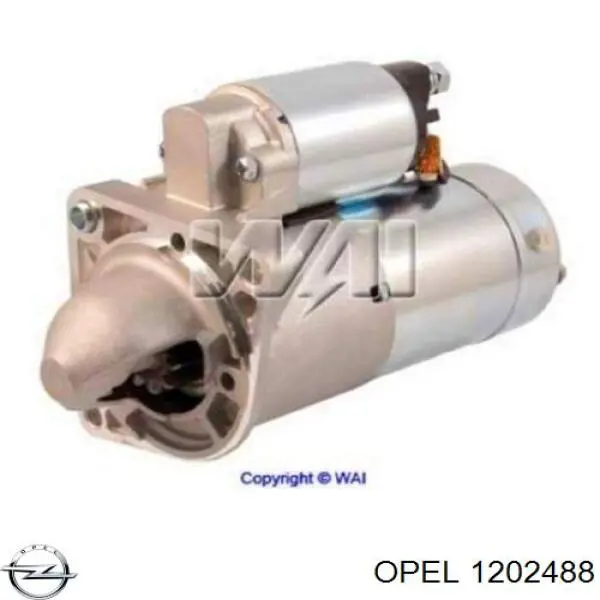 Стартер Opel 1202488 цена, от 56.43 USD