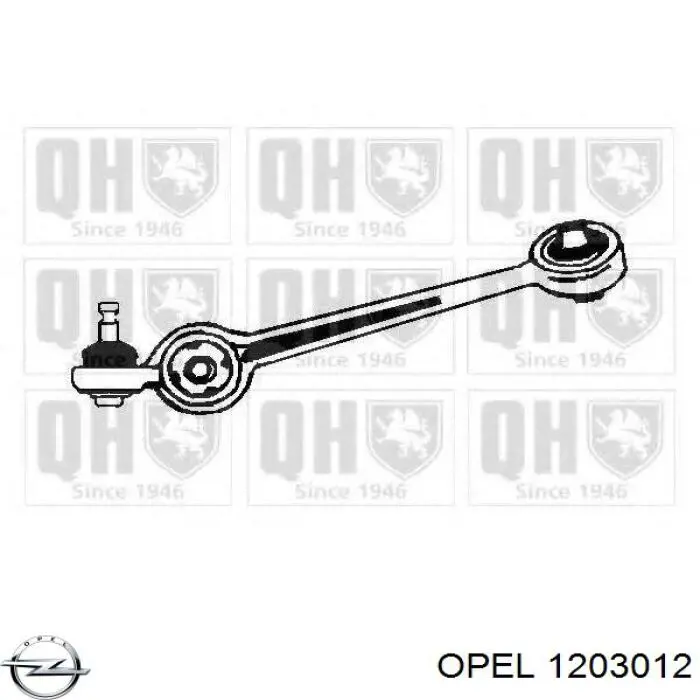 1203012 Opel Щетки на стартер