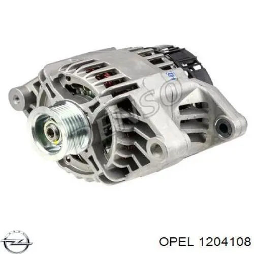 1204108 Opel Генератор автомобильный