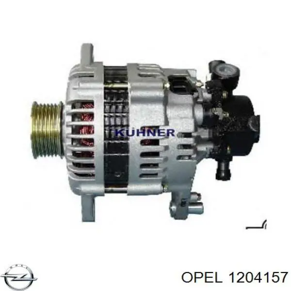 1204157 Opel генератор