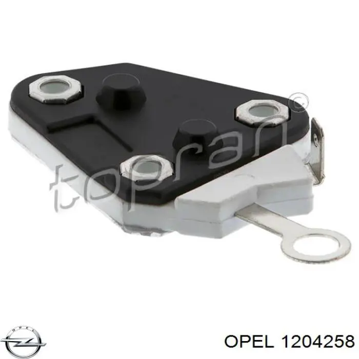 1204258 Opel реле-регулятор генератора (реле зарядки)