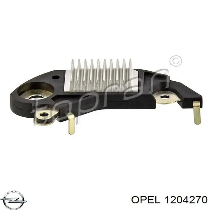1204270 Opel реле-регулятор генератора (реле зарядки)