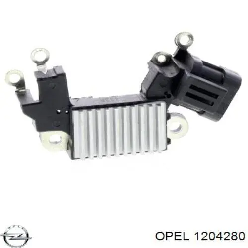 12 04 280 Opel реле-регулятор генератора (реле зарядки)