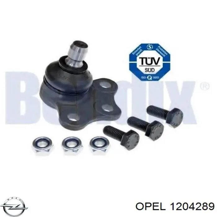 1204289 Opel реле-регулятор генератора (реле зарядки)