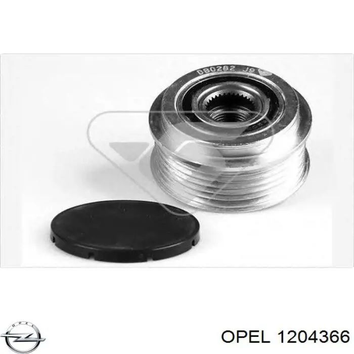 Купить 1204366 Opel Шкив ремня генератора