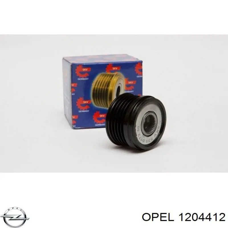 1204412 Opel шкив генератора